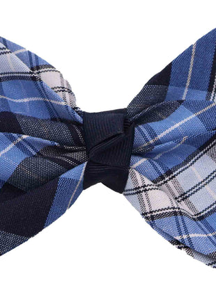 School Uniform Girl Hair Bow Plaid #76