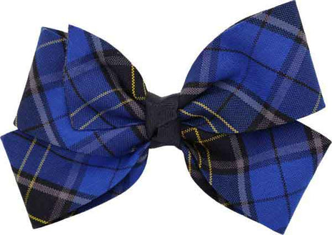 Girl Hair Bow Plaid #92 (Prek-6TH)