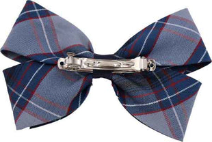 School Uniform Girl Hair Bow Plaid #82