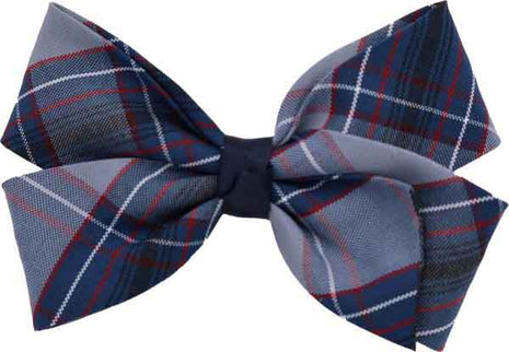 School Uniform Girl Hair Bow Plaid #82