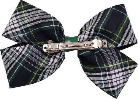 Girls Hair Bow Plaid #61