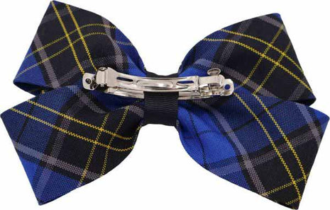 Girl Hair Bow Plaid #92 (Prek-6TH)