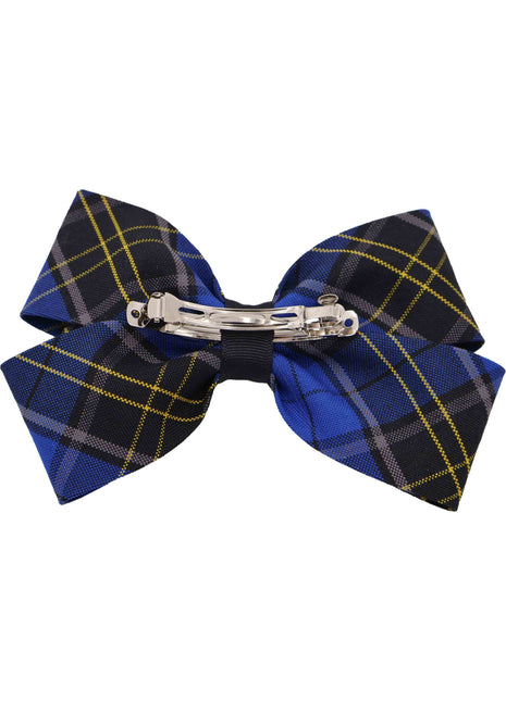 School Uniform Girl Hair Bow Plaid #92