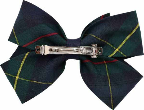 School Uniform Girl Hair Bow Plaid #83