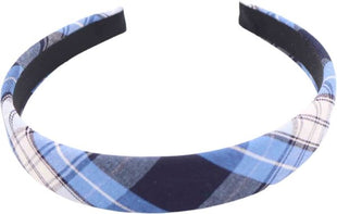 School Uniform Girl Headband Plaid #76
