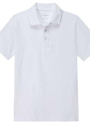 School Uniform Kids Short Sleeve Pique Polo Shirt by Tom Sawyer