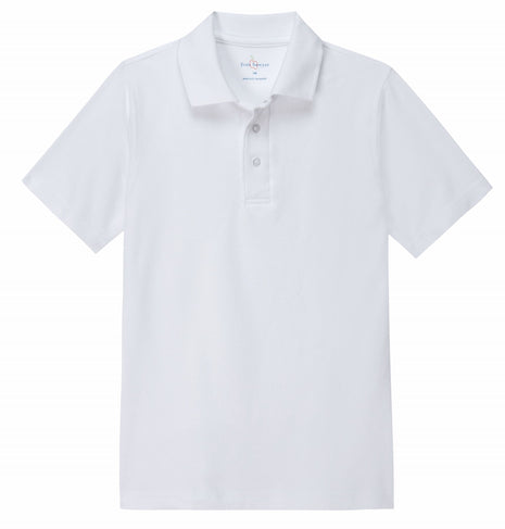 Toddler Short Sleeve Pique Polo Shirt by Tom Sawyer