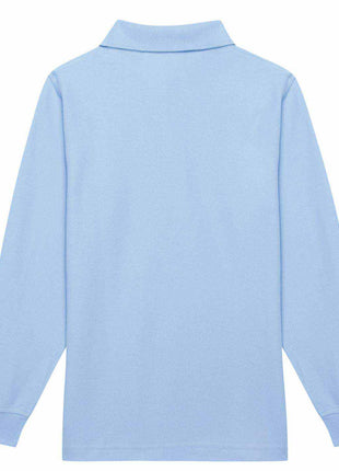 Kids Long Sleeve Pique Polo