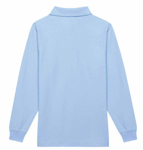 Kids Long Sleeve Pique Polo