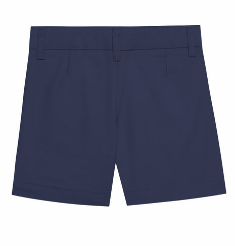 Bermudas con frente plano para niñas de uniforme escolar de Becky Thatcher 