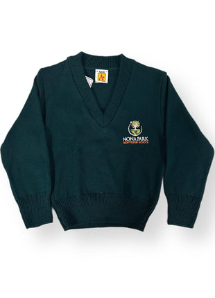 FINAL SALE School Uniform YOUTH X-SMALL Pullover Sweater W/ Embroidered Logo