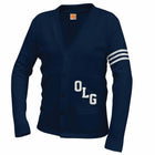 Uniforme escolar Kids Varsity Cardigan Sweater. A pedido. 