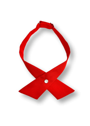 Sheridan Baptist Girls Red Criss Cross Tie