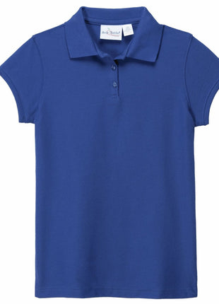 School Uniforms Girls Short Sleeve Feminine Fit Pique Polo Shirt By Becky Thatcher