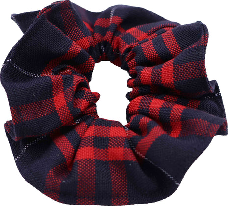 School Uniform Girls Scrunchie Plaid #36