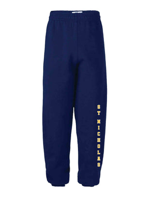 School Uniform Kids Heavyweight Fleece Sweatpants by Soffe