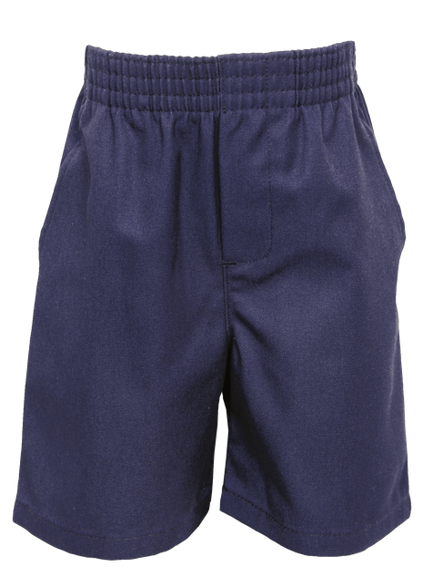 School Uniform Pull-On Bermuda Shorts for Girls