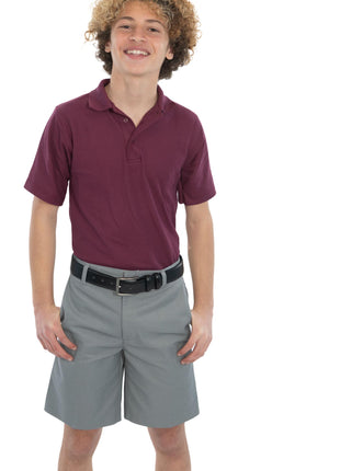 School Uniforms Boys and Mens Flat Front Shorts by Tom Sawyer