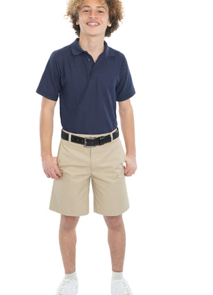 Uniformes escolares Pantalones cortos delanteros planos para niños y hombres de Tom Sawyer