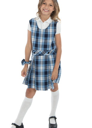 Uniforme escolar para niñas, jersey a cuadros, parte superior de la rodilla, a cuadros #76