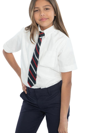 School Uniform Girls Short Sleeve Oxford Dress Shirt by Becky Thatcher