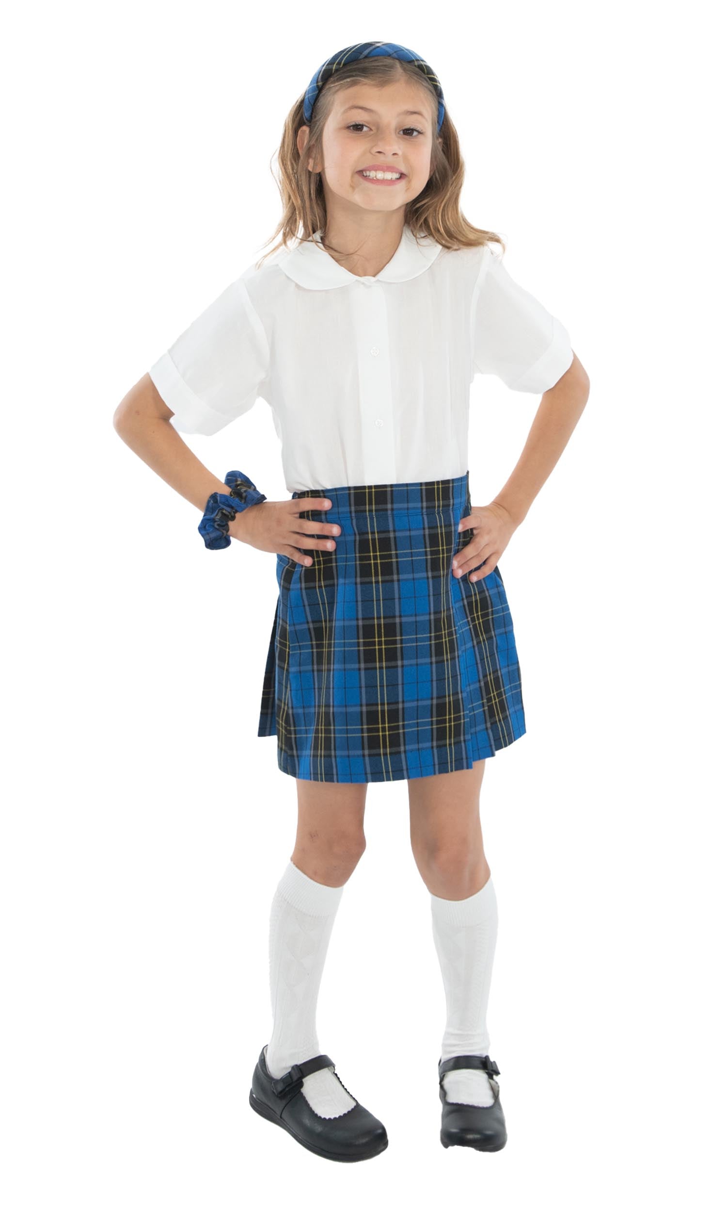 School Uniform Girls Short Sleeve Peter Pan Blouse by Becky Thatcher ...