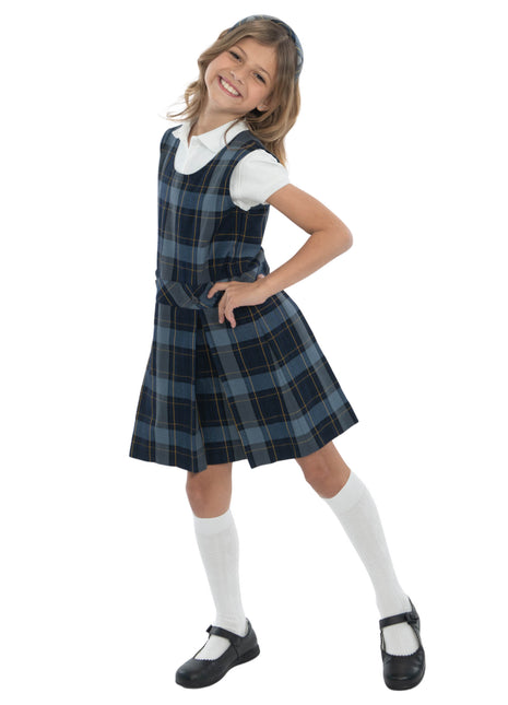 Uniforme escolar para niñas, jersey a cuadros, parte superior de la rodilla, a cuadros #57