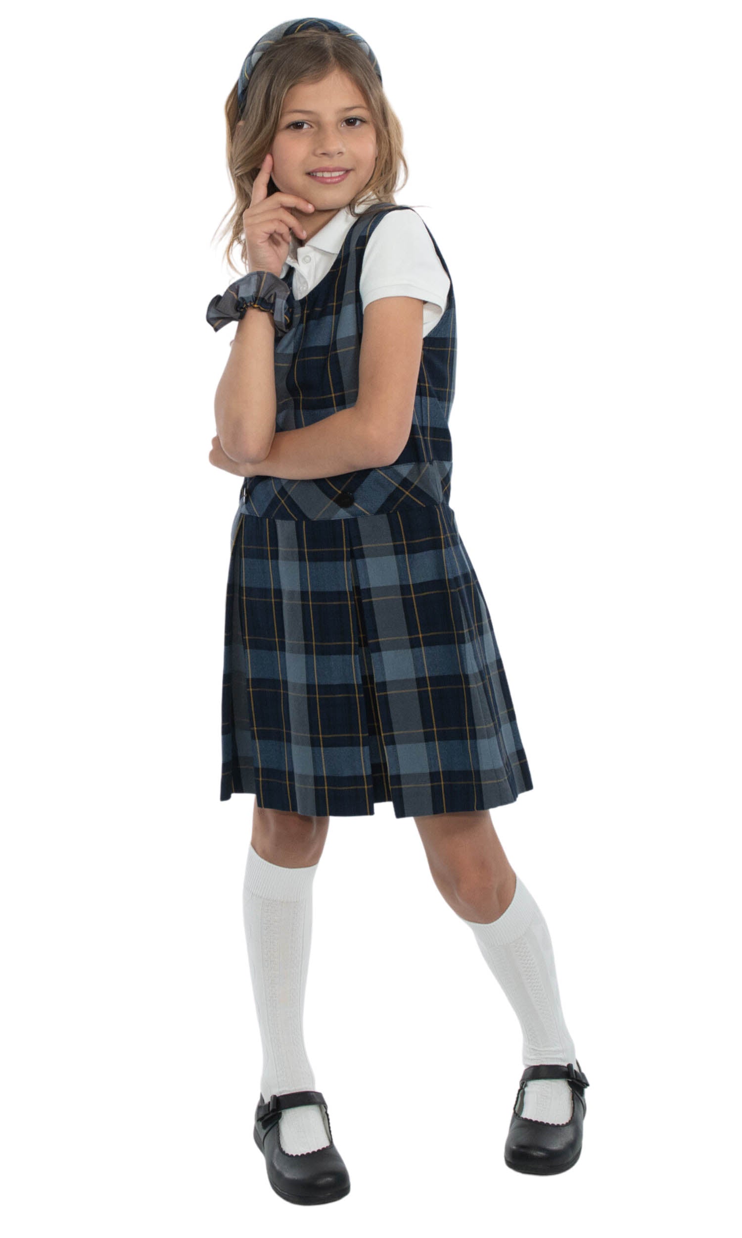 School Uniform Girls Plaid Jumper Top Of The Knee Plaid 57 By Hello N school-uniform-girls-plaid-jumper-top-of-the-knee-plaid-57-by-hello-n
